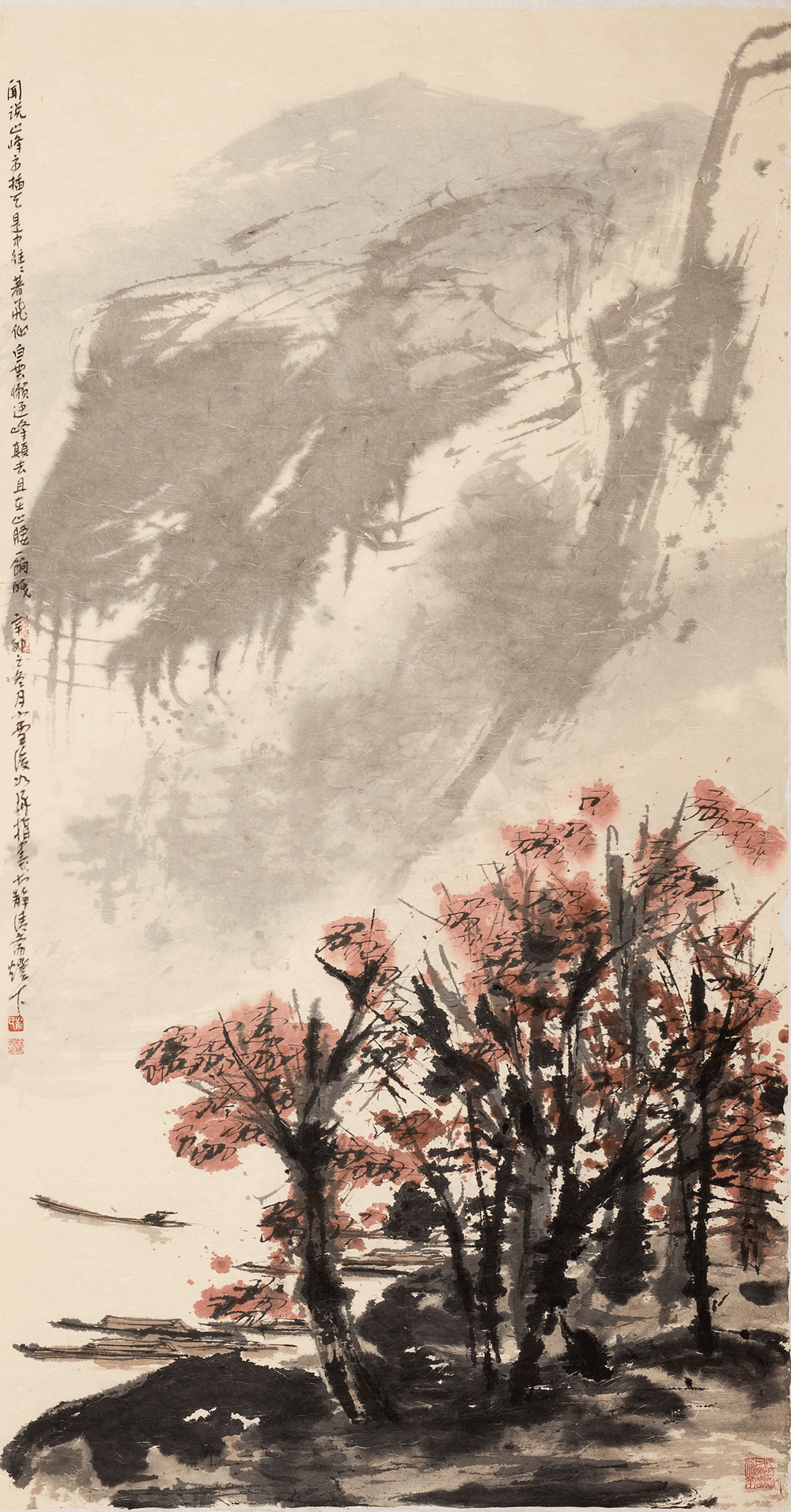 闻说山峰高插天